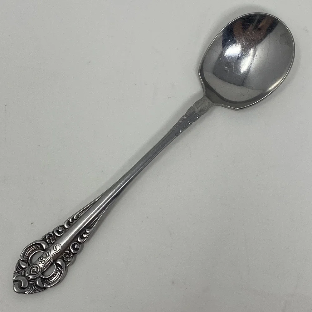 National Stainless Dynasty Sugar Spoon Silver 6